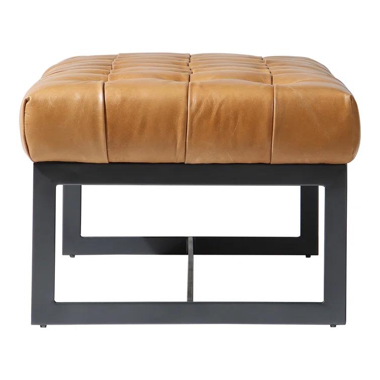 Ram Leather Bench (54")