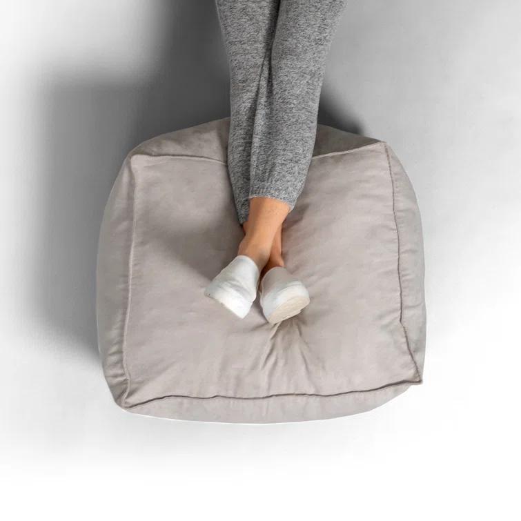 Big Joe Upholstered Pouf