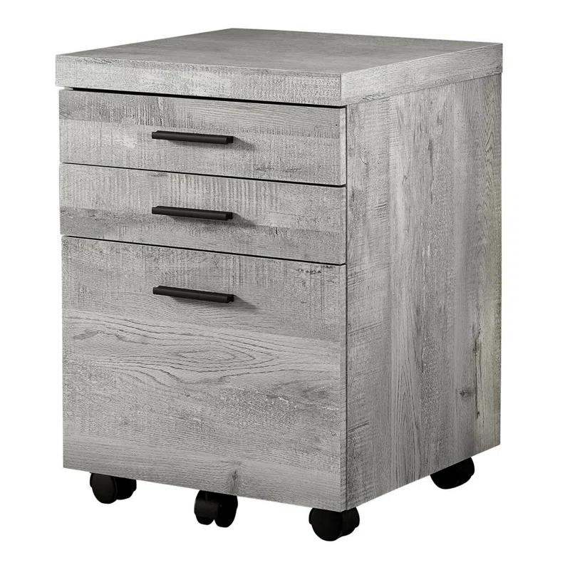 Gracie Oaks File Cabinet, Rolling Mobile, Storage Drawers, Printer Stand