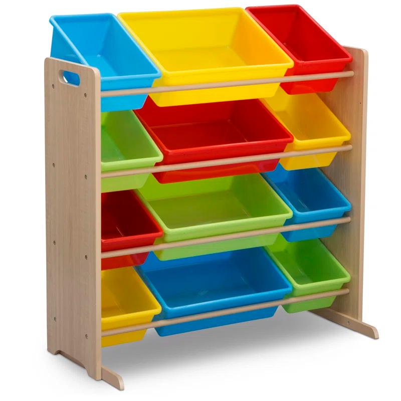 Delta Children Delta Children Kids Toy Storage Organizer with 12 Plastic Bins
