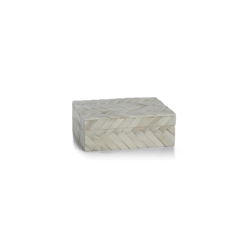 Netta Box - White / Medium