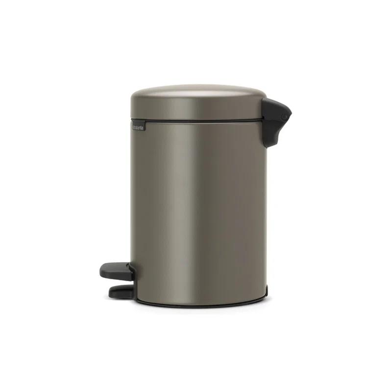 Brabantia Newicon Step On Trash Can, 5.3 Gallon (20 Liter)