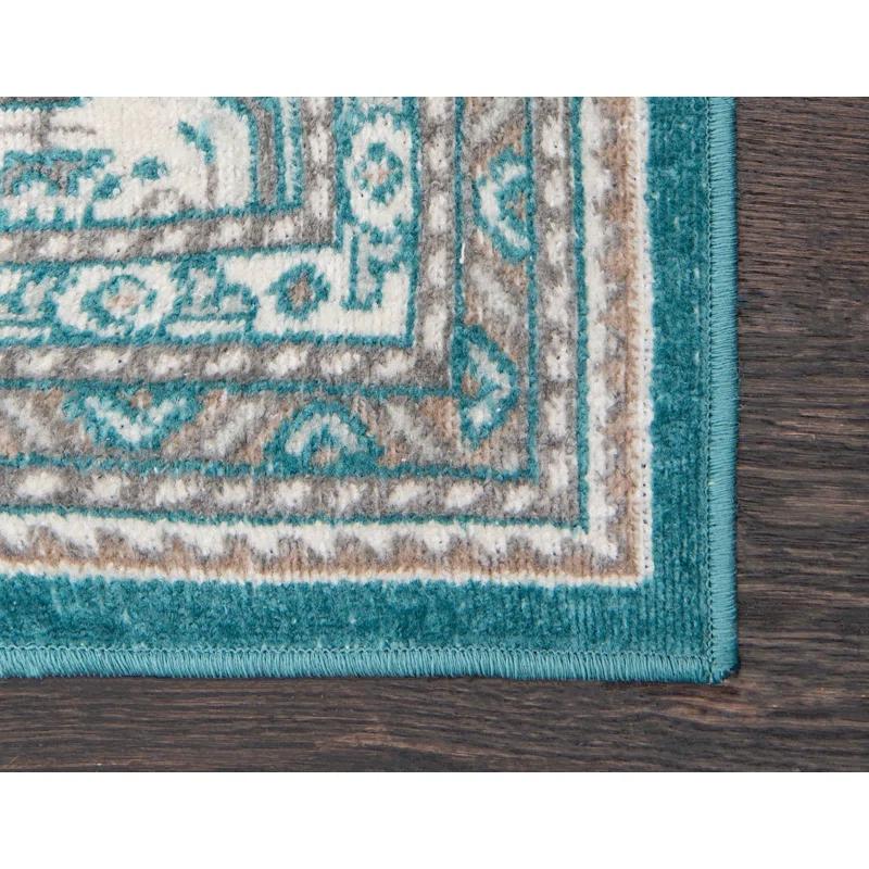 RugPal Wingate Turquoise Area Rug