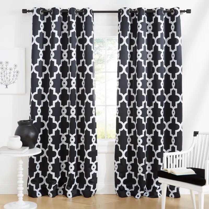 Amalgamated Textiles Polyester Curtain Pair