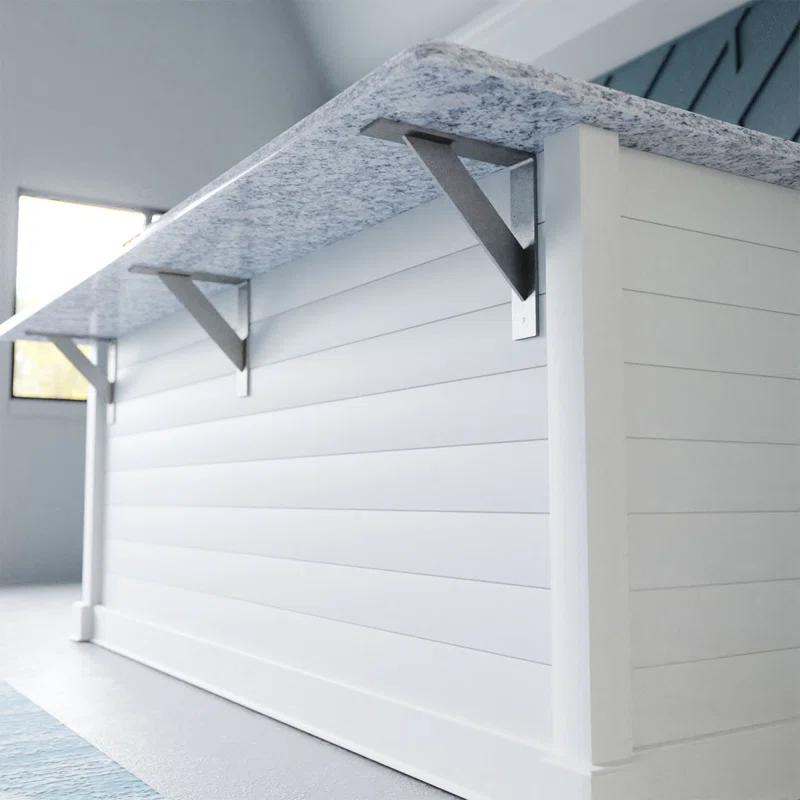 Ekena Millwork Traditional H 2'' W D Metal Bracket / Corbel