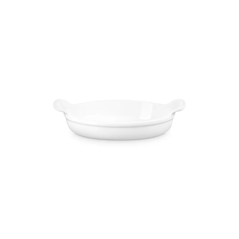 Le Creuset Le Creuset Stoneware Heritage Oval Au Gratin Dish, 1 Qt. (9.5")