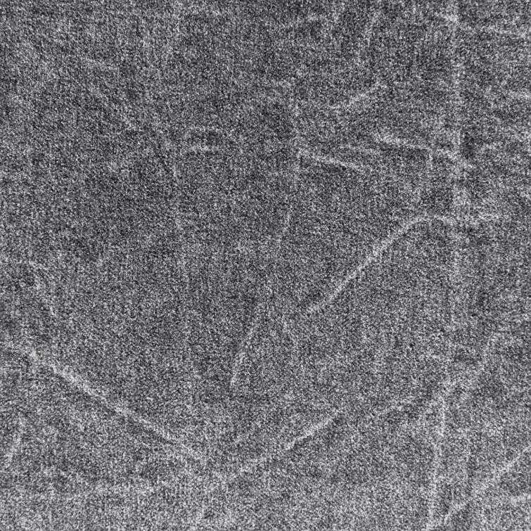 Villa by Classic Home Heirloom 18" Fabric Rust Floor Cushion Pouf