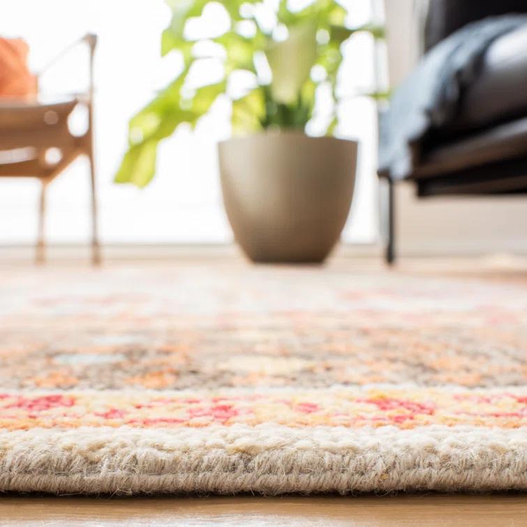 Safavieh Hand Knotted 80% Wool And 20% Cotton Southwestern Rug