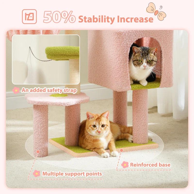 Indoor 35.4"H Cat Tree