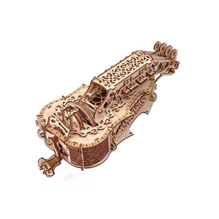 Wood Trick Wood Trick Lyra Da Vinci Wooden 3D Mechanical Model Kit Puzzle