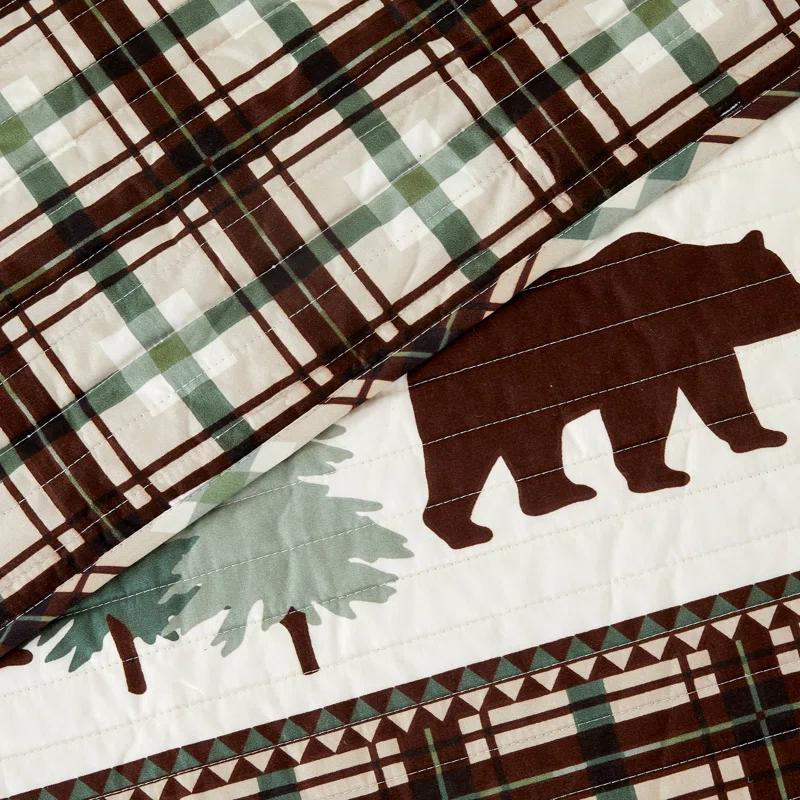Cedar Creek No Log Cabin Quilt Set