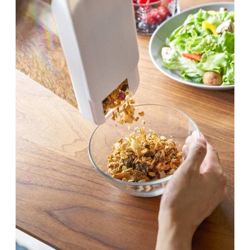 Yamazaki Home Yamazaki Home Dry Food Storage Container With Sliding Lid , Cereal, Grains, Pasta, Flour, 9.5 cups