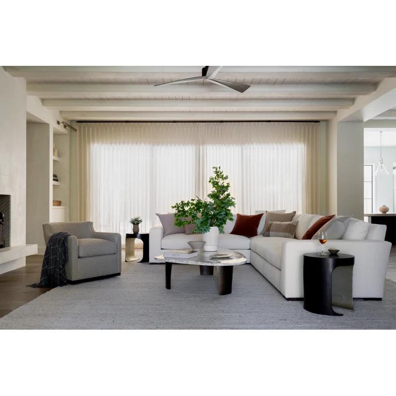 Universal Furniture Sonora Steel Top End Table