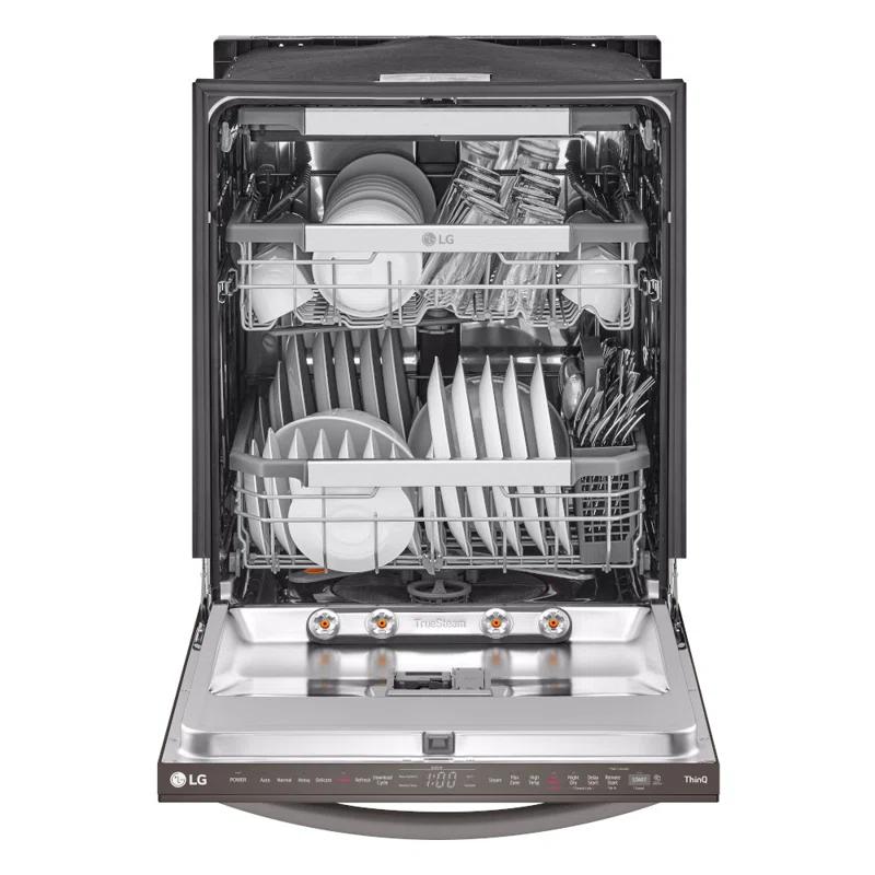 LG LG Smart Top Control Dishwasher with 1-Hour Wash & Dry, QuadWash® Pro, TrueSteam®, and Dynamic Heat Dry™ LDTH7972D