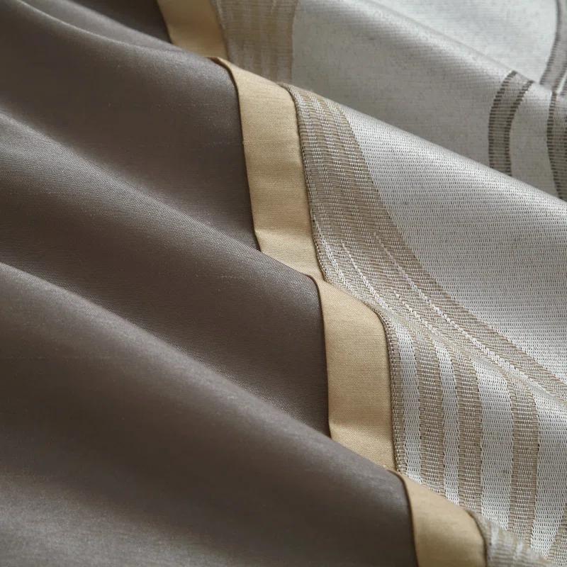 Nanshing America, Inc Kath 7 Piece Microfiber Modern & Contemporary Comforter Set