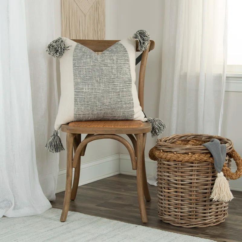 Donny Osmond Home Square Cotton Pillow Cover & Insert