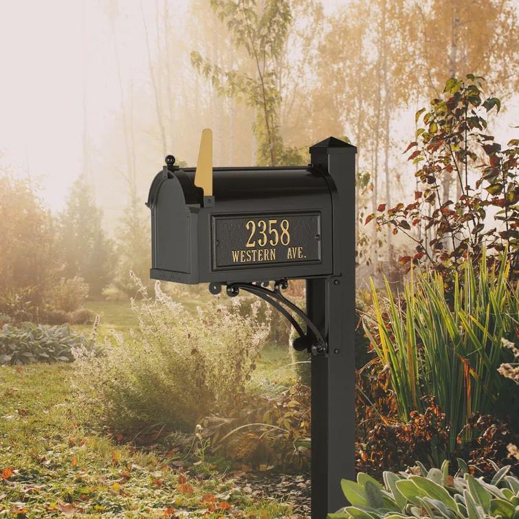 Whitehall Products Superior Post Mounted Mailbox