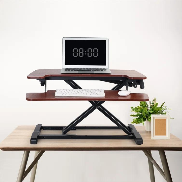 FlexiSpot Desk Converter with Removable Keyboard Tray