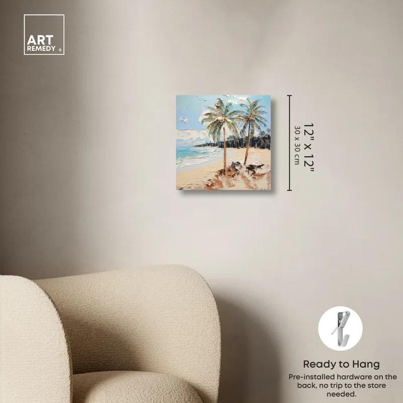 Art Remedy Beach Paradise Coastal Wall Art by Art Remedy