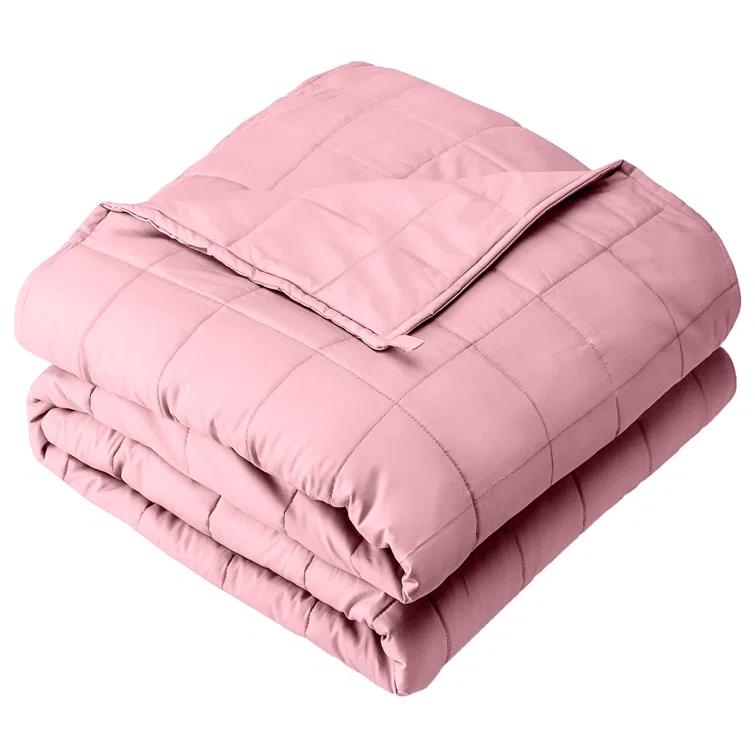 Bare Home Cotton Twill Weighted Blanket