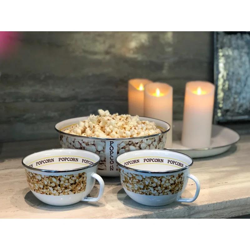 Golden Rabbit Set of 4 Popcorn Sharing Bowls (Set of 4)