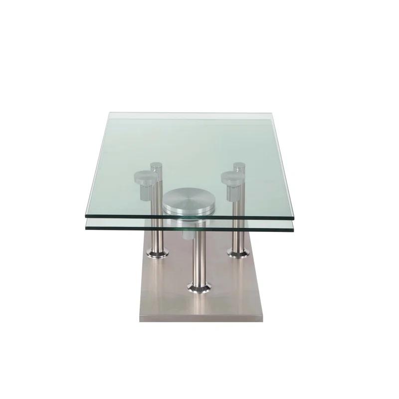 Orren Ellis Daivelis Pedestal Coffee Table