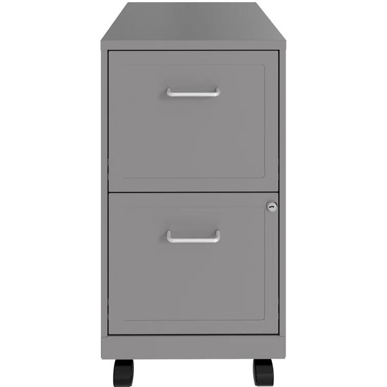 Lorell Soho Mobile 2-Drawer File Cabinet