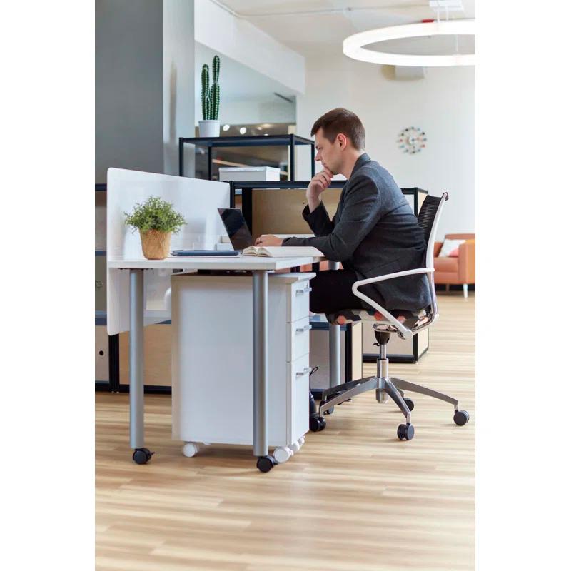 Safco Products Company Resi Mobile Pedestal Storage File Cabinet