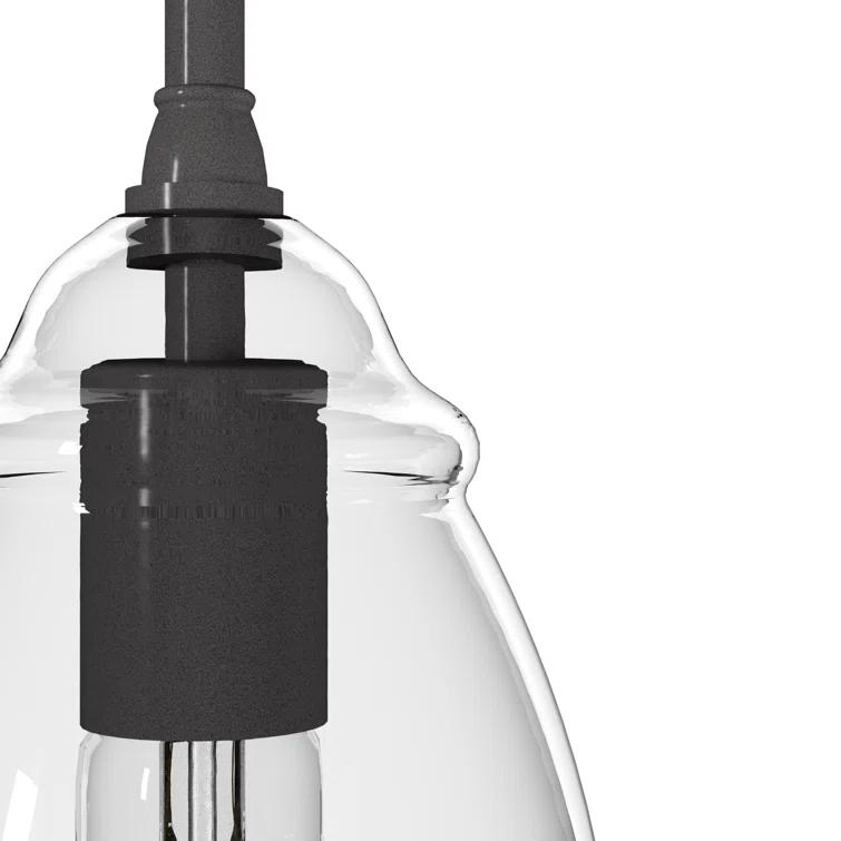 Hunter Fan Dunshire 1 Light Noble Bronze Pendant with Glass