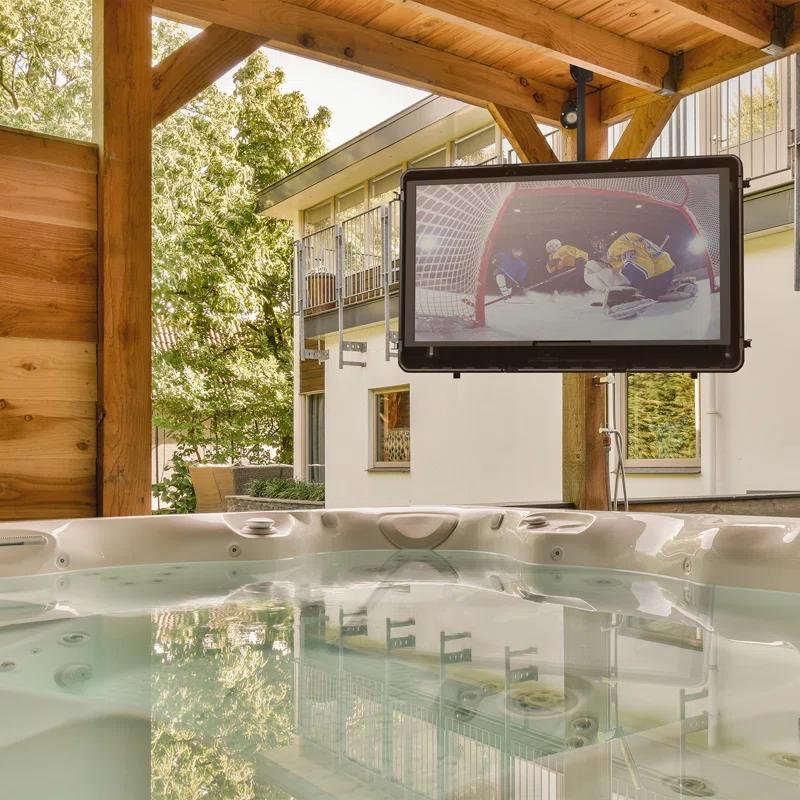 Storm Shell Black OUTDOOR TV ENCLOSURE
