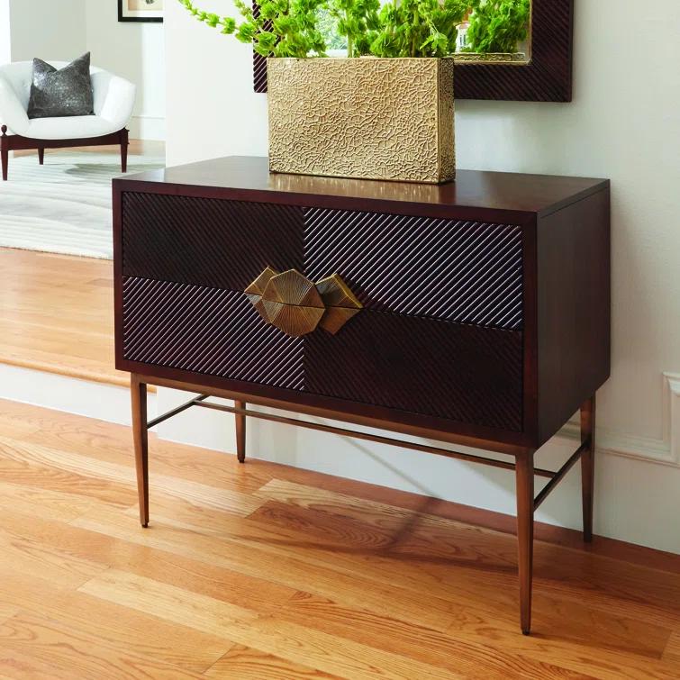 Global Views Galapagos Two-Drawer Chest