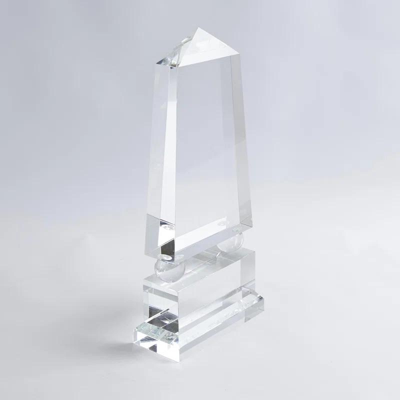 Global Views Crystal Obelisk-Wide