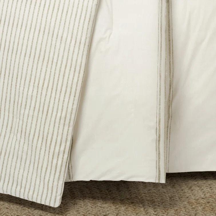Farmhouse Standard Cotton Reversible Comforter Set