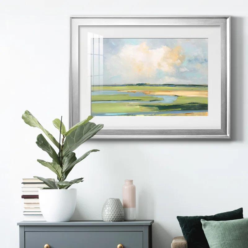 Red Barrel Studio® Pastel Horizon II - Picture Frame Painting & Reviews | Wayfair