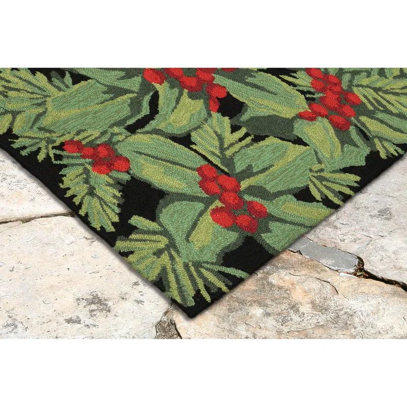 The Holiday Aisle® Stamper Kitchen Mat