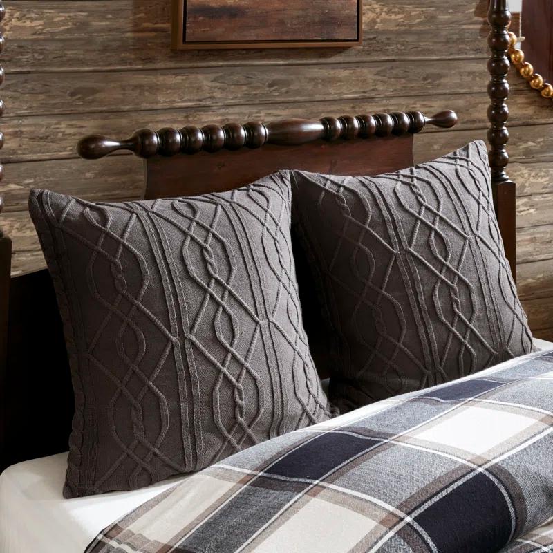 Madison Park Signature Urban Cabin Cotton Jacquard Luxury Comforter Set