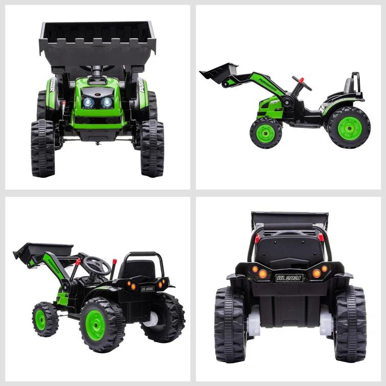 Aosom Aosom 6 Volt 1 Seater Tractors / Construction Battery Powered Ride On