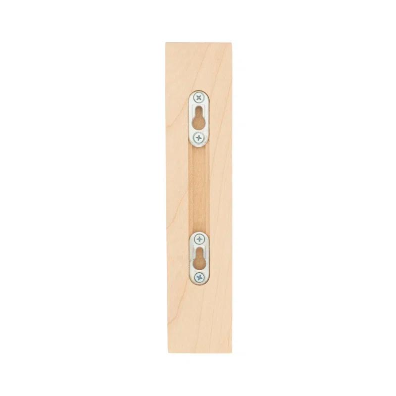 Architectural Products by Outwater L.L.C. 10 in x 2-1/8 in x 7 in Unfinished Small Solid Traditional Plain Wood Backet Corbel
