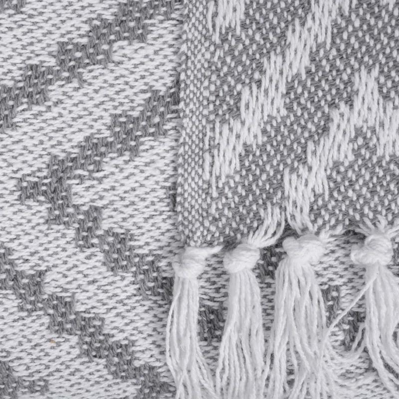 Design Imports Hand Woven Throw Blanket