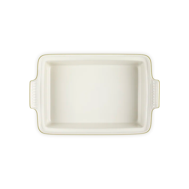Le Creuset Heritage Stoneware 4 Qt. Rectangular Casserole with Lid