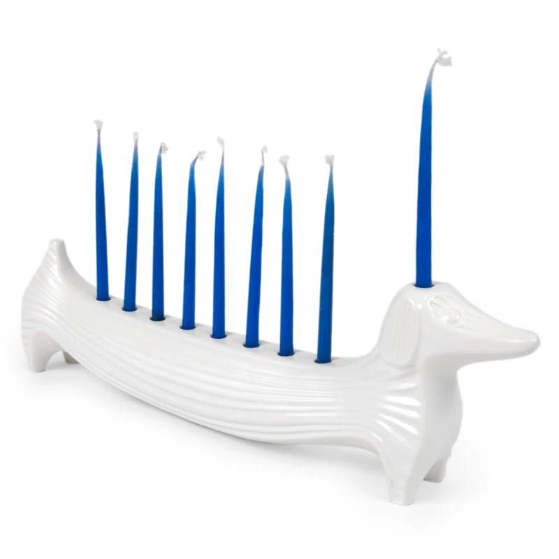 Menagerie Dachshund Menorah