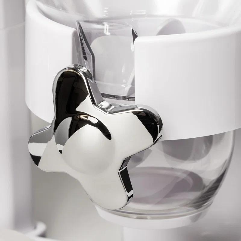 Prep & Savour Denajia Dry Food Cereal Double Dispenser Box Container