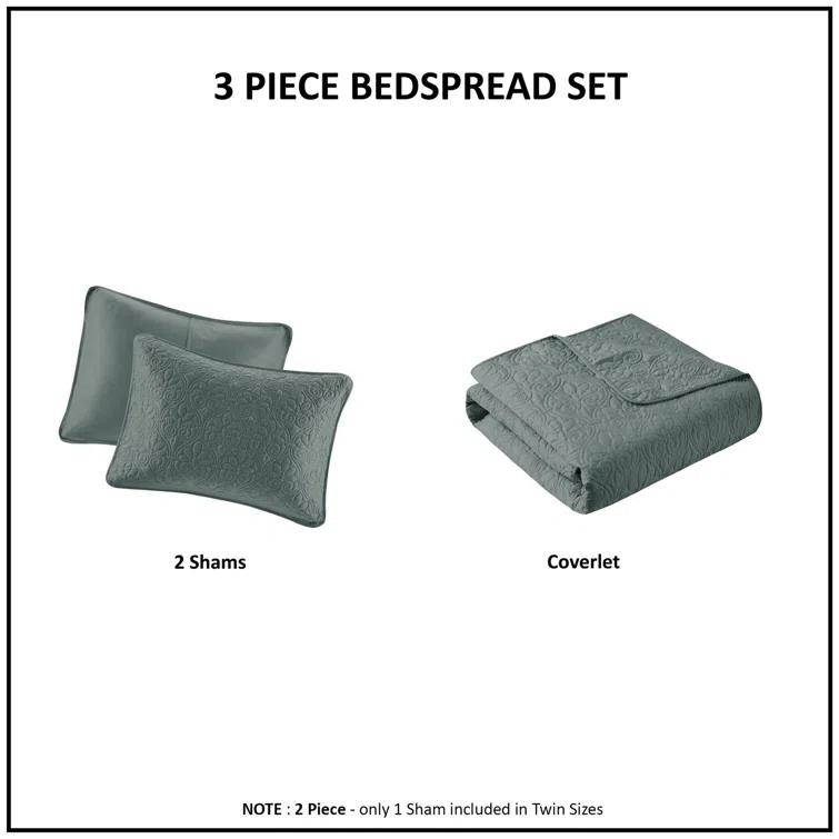 Madison Park Quebec Reversible Quilt Set