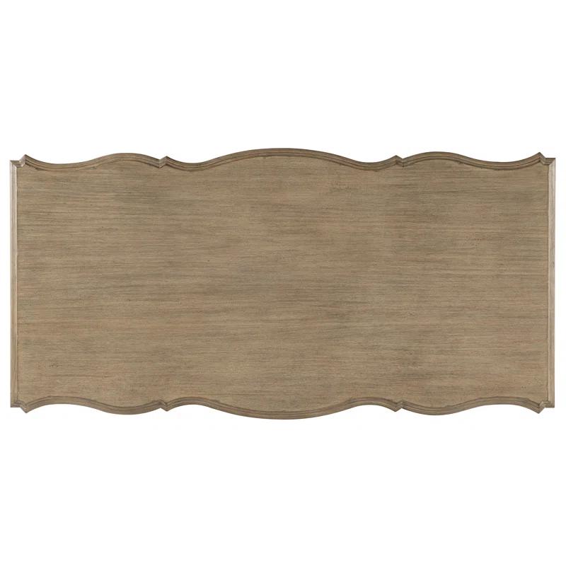 Hooker Furniture Corsica Solid Wood Base Executive Desk