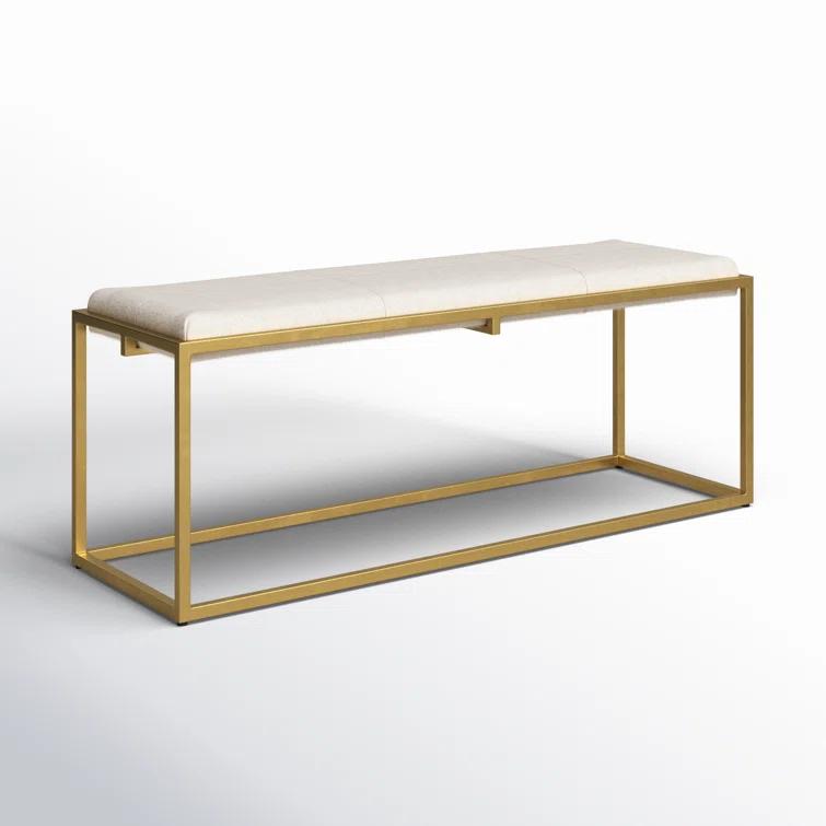 Versa Genuine Leather Bench