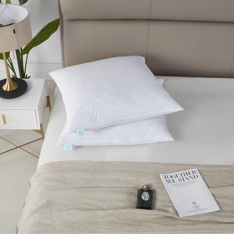 Martha Stewart Martha Stewart 20X20'' Decorative Feather Pillow Insert (2PK) - Medium Firm (Set of 2)