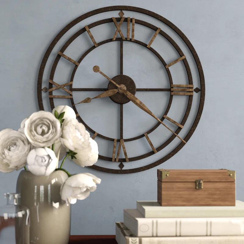 Howard Miller® Metal Wall Clock