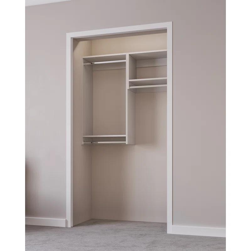Modular Closets Modular Closets Closet System Walk-In Sets, Hanging Closet Kit