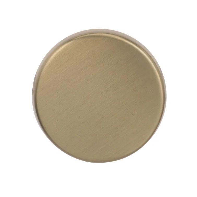 Amerock Blackrock 1-5/16 inch (33mm) Diameter Golden Champagne Cabinet Knob