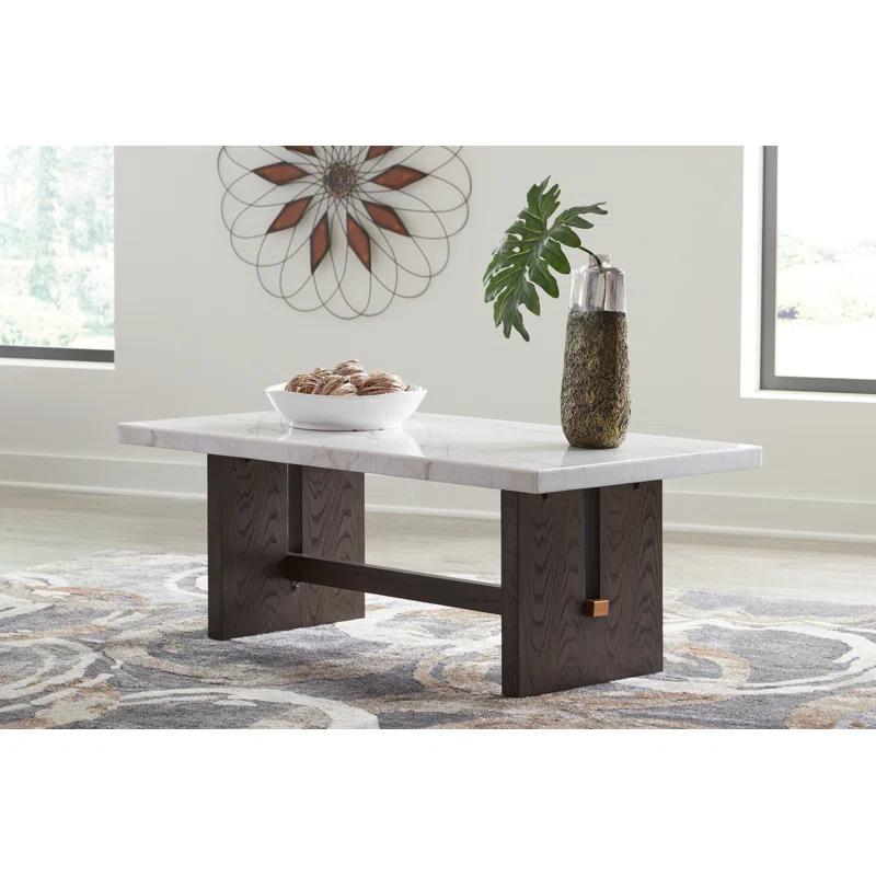 Lark Manor™ Cuzzocrea Marble Top Single Coffee Table